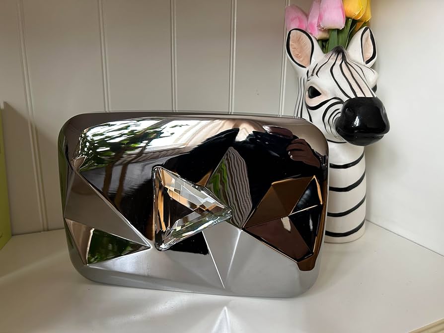 Amazon.com : YT Diamond Play Button : Office Products
